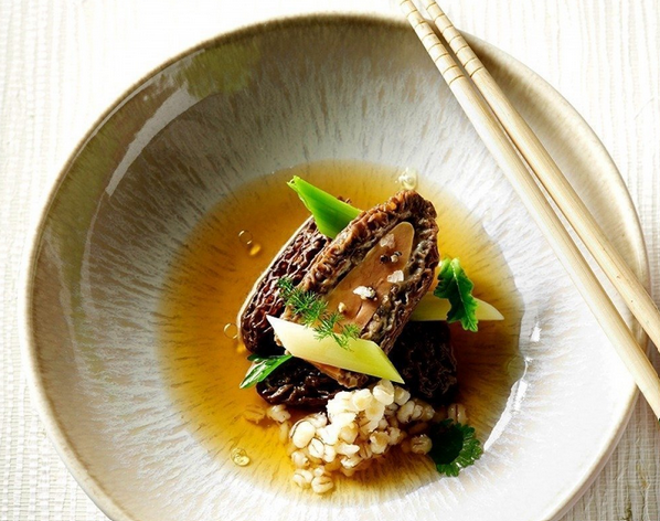 photo d'un plat base de champignon
